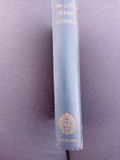 kniha The Little Oxford Dictionary od English, Oxford 1930