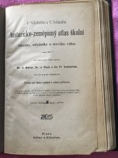 kniha F. Schuberta a V. Schmidta historicko-zeměpisný atlas školní starého, středního a nového věku, Hoefer a Klouček 1900