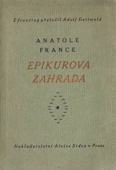 kniha Epikurova zahrada, Alois Srdce 1919