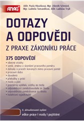 kniha Dotazy a odpovědi z praxe zákoníku práce – 375 odpovědí, Anag 2013