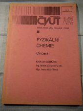 kniha Fyzikální chemie cvičení, ČVUT 1996