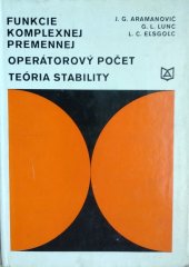 kniha Funkcie komplexnej premennej Operátorový počet Teória stability, Alfa 1973