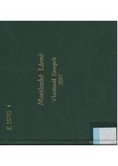 kniha Mariánské Lázně [poema o pobytu v lázních], Vlastimil Snopek 2008