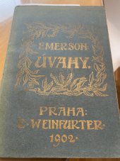 kniha Úvahy. I., Eduard Weinfurter 1902