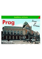 kniha Prag zwei in einem Stadtführer mit Karte, Freytag & Berndt 2003