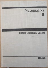 kniha Matematika II, Státní nakladatelství technické literatury 1966