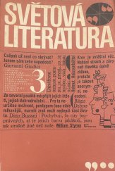 kniha Světová literatura 3, Revue 1968