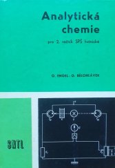 kniha Analytická chemie pro druhý ročník středních průmyslových škol hutnických, SNTL 1982