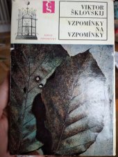 kniha Vzpomínky na vzpomínky, Československý spisovatel 1972