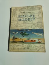 kniha Stavíme modely, SNDK 1955