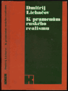kniha K pramenům ruského realismu, Lidové nakladatelství 1975
