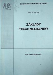 kniha Základy termomechaniky, ČVUT 2001