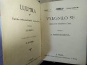 kniha Vyjasnilo se román ze starších časů, Cyrilo-Methodějská knihtiskárna a nakladatelství V. Kotrba 1932