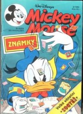 kniha Mickey Mouse Blázen do rychlosti, Egmont 1992