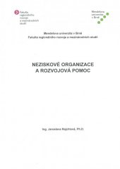 kniha Neziskové organizace a rozvojová pomoc, Mendelova univerzita v Brně 2014