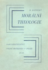 kniha Morální theologie [... ze spisů Alfonse z Liguori], Volná myšlenka 1930