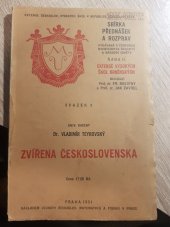 kniha Zvířena Československa, Jednota československých matematiků a fysiků 1931