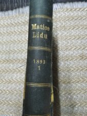 kniha Probuzení  Matice lidu , Dr. Edvarda Grégra v Praze 1893 1893