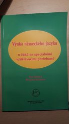 kniha Výuka německého jazyka u žáků se speciálními vzdělávacími potřebami, Masarykova univerzita 2003