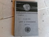 kniha Listy z vyhnanství (1412-1414) Listů Husových svazek druhý, J. Otto 1915