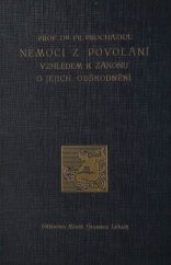 kniha Nemoci z povolání Vzhledem k zákonu o jejich odškodnění, Mladá generace lékařů 1933