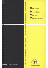 kniha Kanadské hodnocení výkonu zaměstnávání, Česká asociace ergoterapeutů 2008