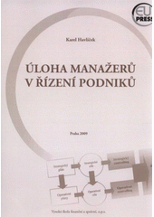 kniha Úloha manažerů v řízení podniků, Vysoká škola finanční a správní 2009