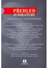 kniha Přehled judikatury. Trestné činy hospodářské, ASPI  2005