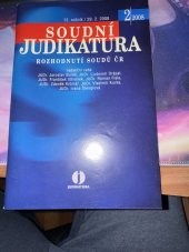 kniha Soudní judikatura rozhodnutí soudů 2/2008, ASPI 2008