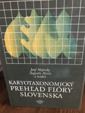 kniha Karyotaxonomický prehľad flóry Slovenska, Veda 1987