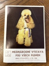 kniha Mezinárodní výstava psů všech plemen Brno 1988, Federální výbor mysliveckých svazů v České a Slovenské Federativní Republice 1988