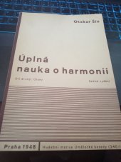 kniha Úplná nauka o harmonii na základě melodie a rytmu. Díl II, - Úlohy, Hudební Matice Umělecké Besedy 1948