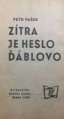 kniha Zítra je heslo ďáblovo, Knihovnička Rudého práva 1969