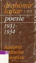 kniha Poesie 1931-1934 Historie jednoho časopisu, Optys 1995