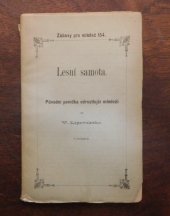 kniha Lesní samota Původní povídka odrostleší mládeži, Jaroslav Pospíšil 1881