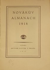 kniha Novákův Almanach 1918, Arthur Novák 1917