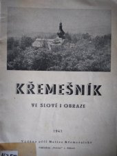 kniha Křemešník ve slově i obraze ..., Novina 1941