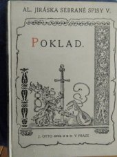 kniha Poklad Historický obraz z minulého století, J. Otto 1922