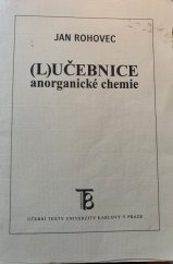 kniha (L)učebnice anorganické chemie, Karolinum  2003