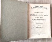 kniha Janko muzikant, E. Beaufort 1901