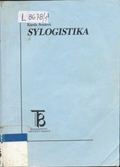 kniha Sylogistika, Karolinum  1998