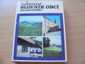 kniha Vlastivedný slovník obcí na Slovensku I., Veda 1977