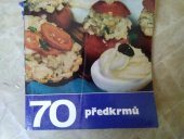 kniha 70 předkrmů, Merkur 1971