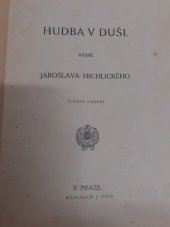 kniha Hudba v duši, J. Otto 1913