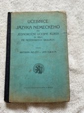 kniha Učebnice jazyka německého pro měšťanské školy. IV, Školní knihosklad 1924