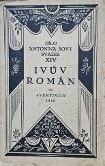 kniha Ivův román román, Aventinum 1929