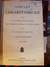 kniha Tabulky logarithmické, Jednota čes. mathematiků 1913