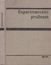 kniha Experimentální pružnost, SNTL 1970