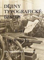 kniha Dějiny Typografické Besedy, Typografická Beseda 1998
