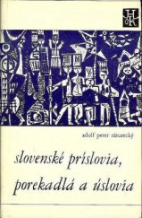 kniha Slovenské príslovia, porekadlá a úslovia, Tatran 1974